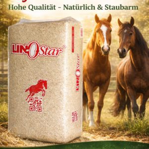 100% Leinstroh / Einstreu