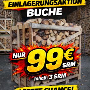 Buche 3 SRM / 99,00€ SRM Einlagerungsaktion 9-12 Monate vorgelagert