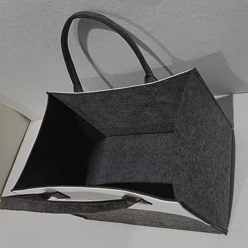 Filztasche mit Hirschdruck